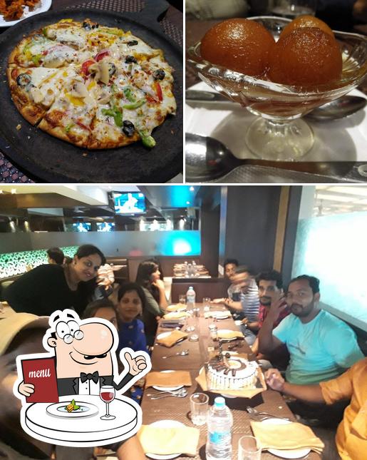 Food at Nirvana Restaurant