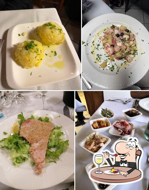 Platti al Trattoria del Mare