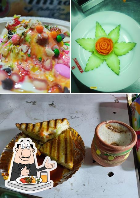 Food at I'MROZ Faluda