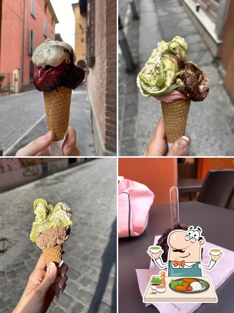 Cibo al Gelateria Le Tre Gemme Bologna