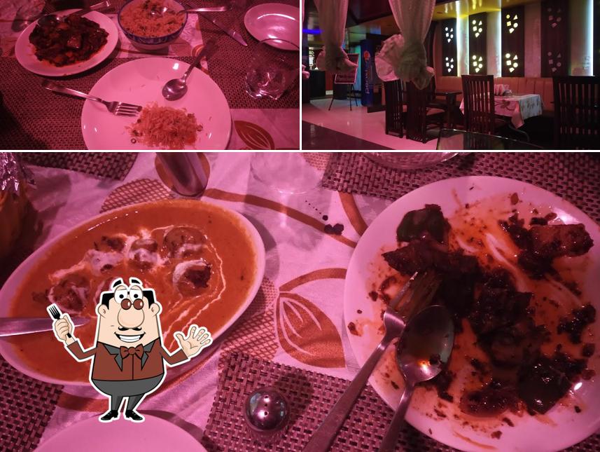 The restaurant's food and interior