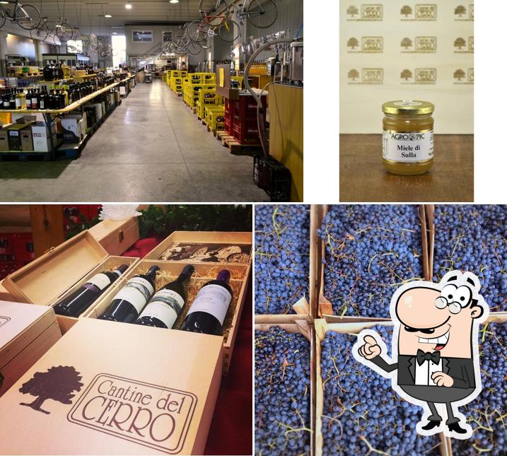 Gli interni di Cantine Cerresi