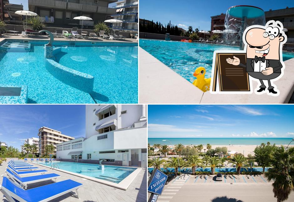 Gli esterni di Hotel Excelsior Alba Adriatica