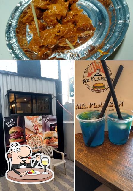 Food at Mr. Flameon
