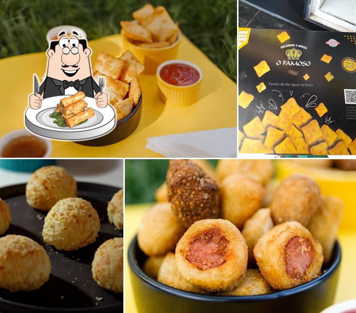Rolinho primavera em O Famoso - Rebouças - Salgados, massas e doces
