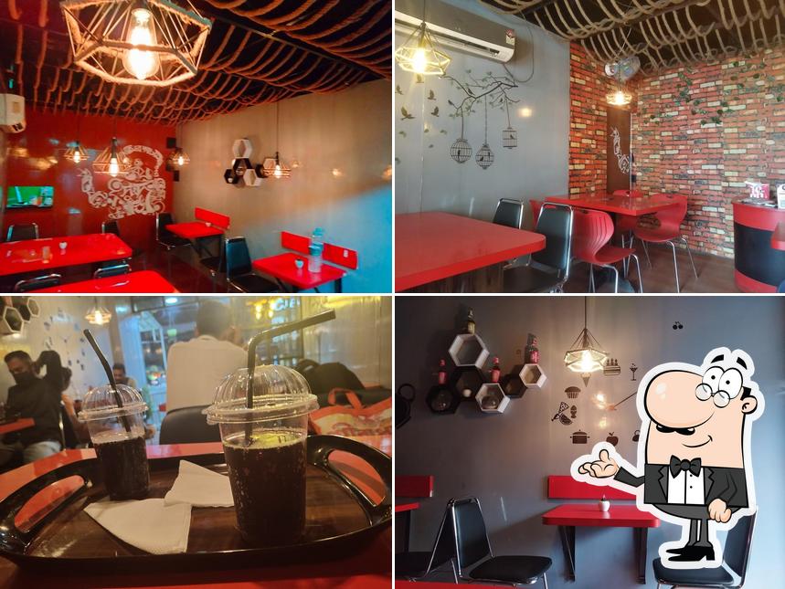 The interior of ZERO CAFE