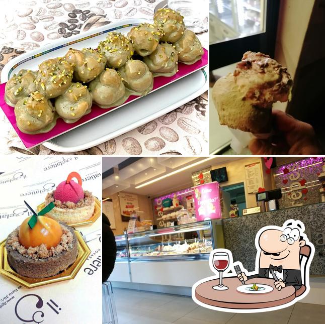 Platti al Gelateria il Gelatiere