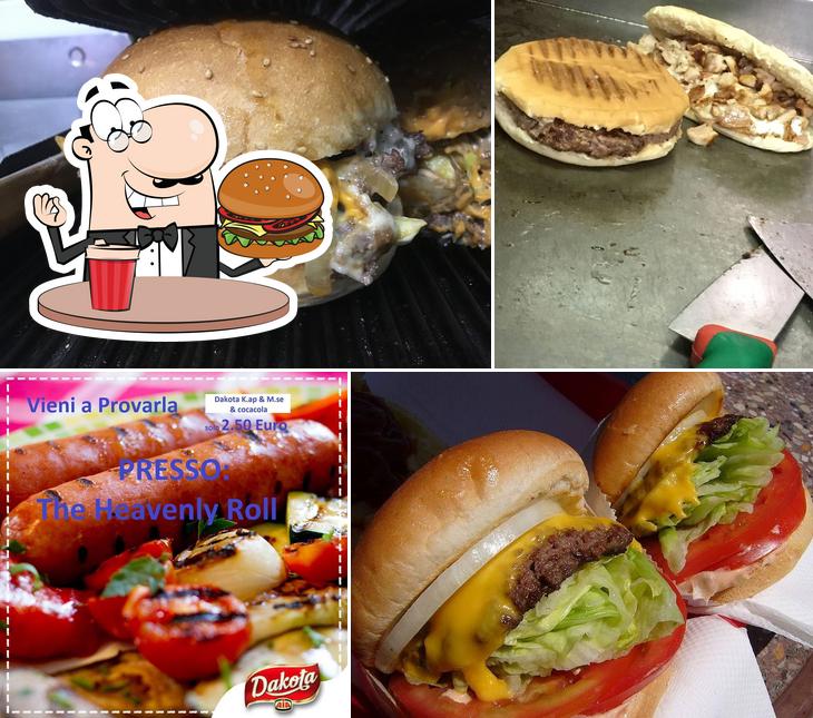 Concediti un bell'hamburger a The Heavenly Roll and kebab