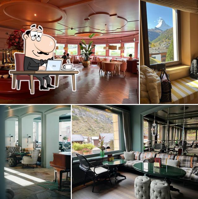 Siediti a un tavolo di BEAUSiTE Zermatt