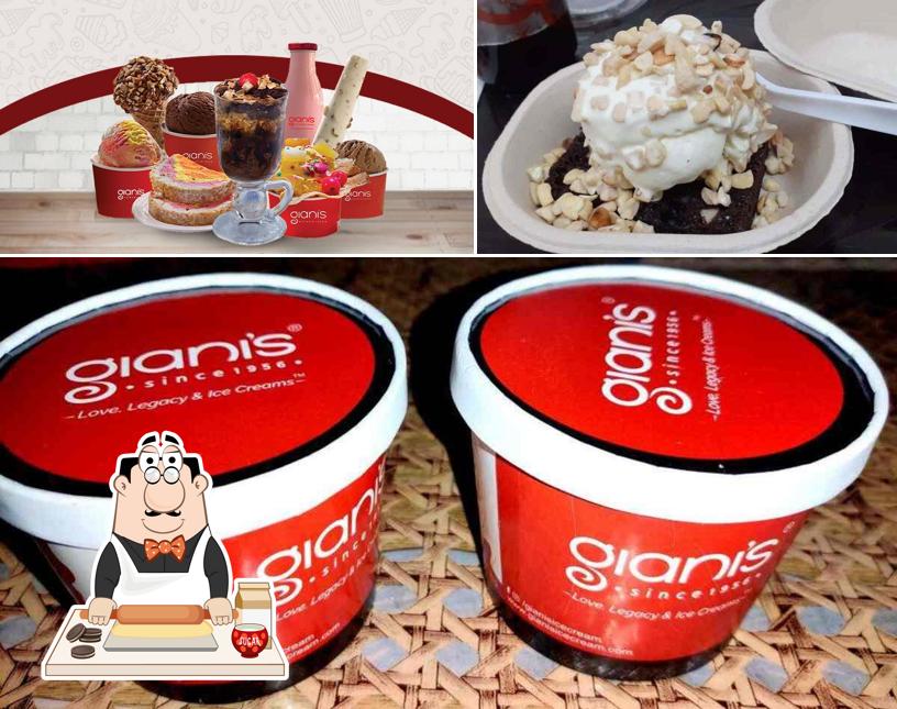 Don’t forget to order a dessert at Giani's Ice Cream