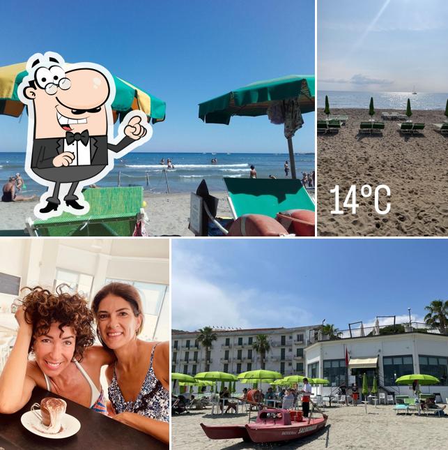 Gli interni di Spiaggia e Ristorante Kursaal Diano Marina