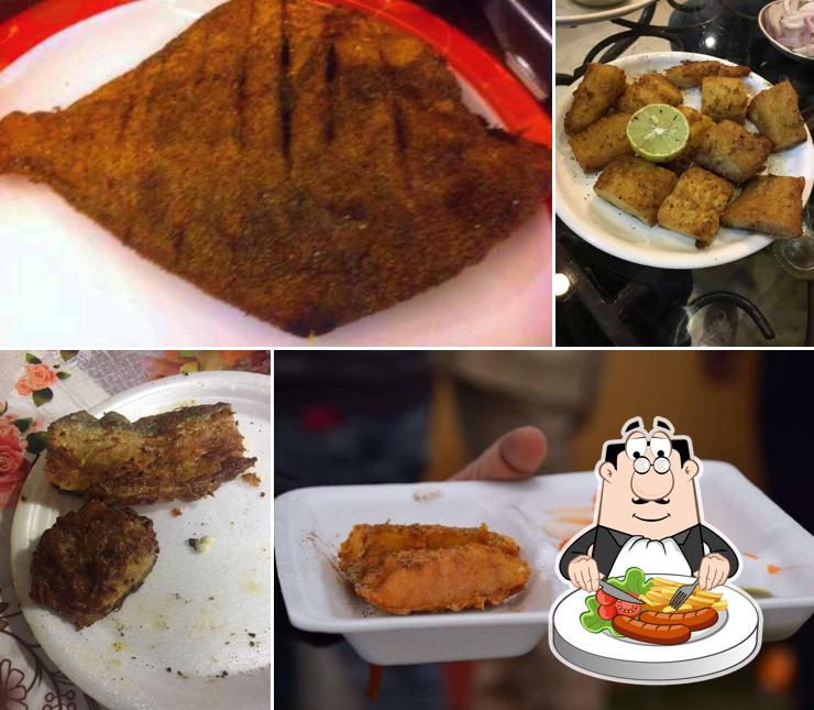 Food at Bubby Fish & Chicken Corner