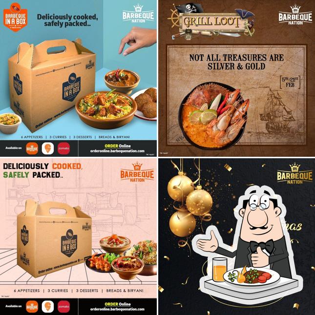Food at Barbeque Nation - Guntur
