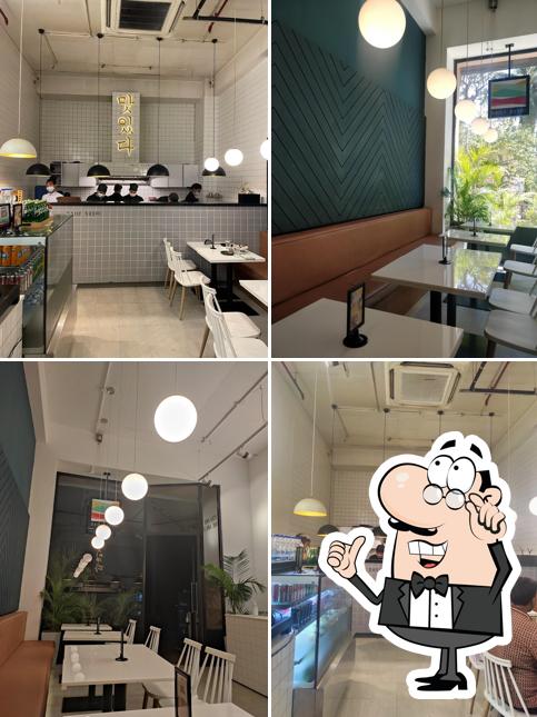 The interior of Daily Sushi - Whitefield