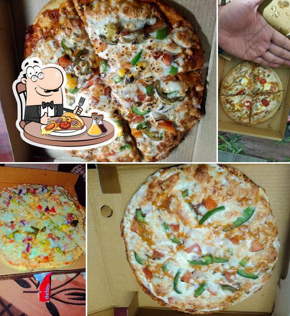 Try out various kinds of pizza