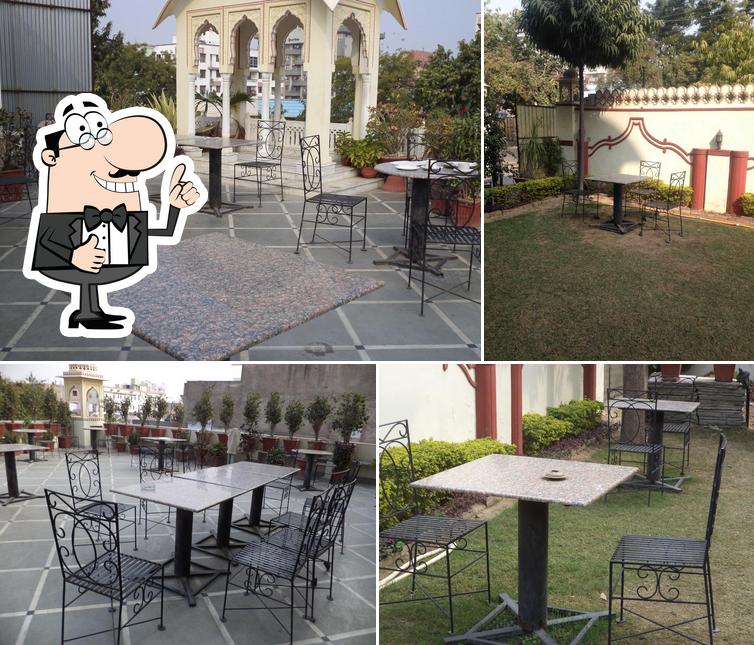 Look at this picture of Krishna's Roof Top & Garden Restaurant