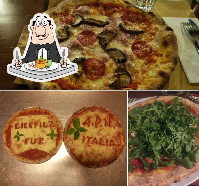 Cibo al Birreria pizzeria Bierfilz