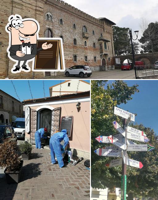 Gli esterni di Caffetteria dei Calderai