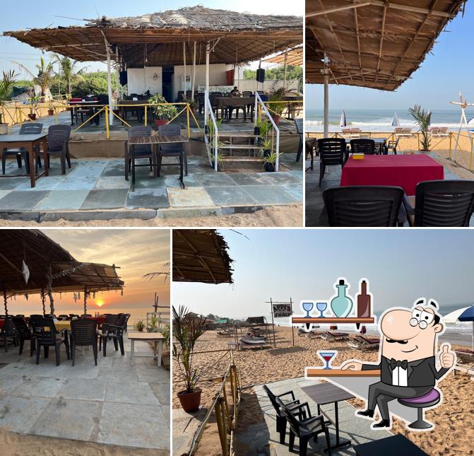 The interior of Appi shack