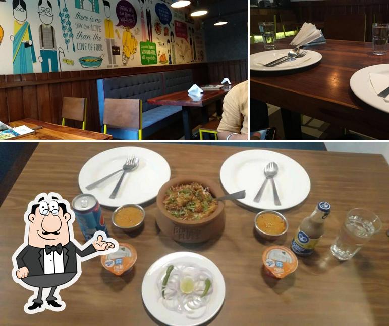 The interior of Biryani Blues