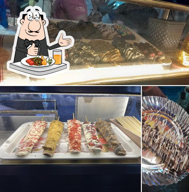 Food at Brothers Waffles