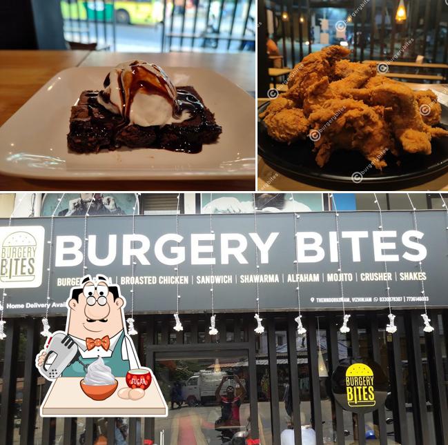 Burgery Bites serves a variety of sweet dishes