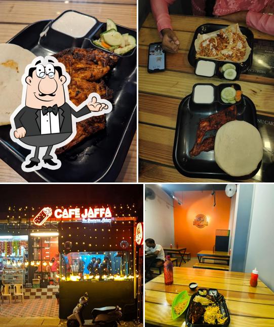 The interior of Cafe jaffa