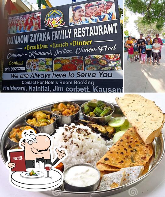 Check out the image showing food and exterior at Hotel & restaurant