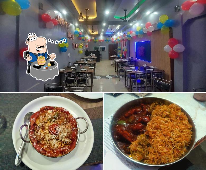 Meals at Khushbu restaurant and guest house
