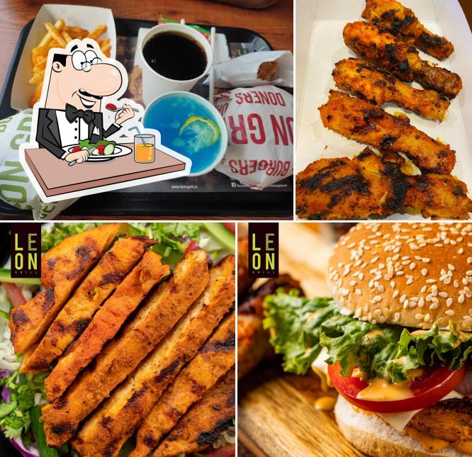 Food at Leon's Burgers & Wings Rajajinagar