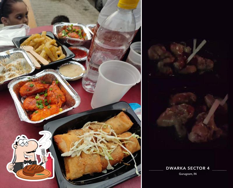 Try out meat dishes at Mr Chetan Momos