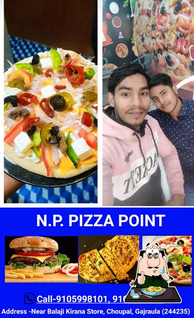 Food at N P Pizza Point