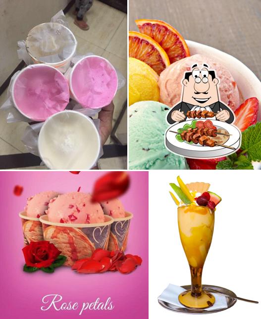 Food at Rajmandir Ice Cream
