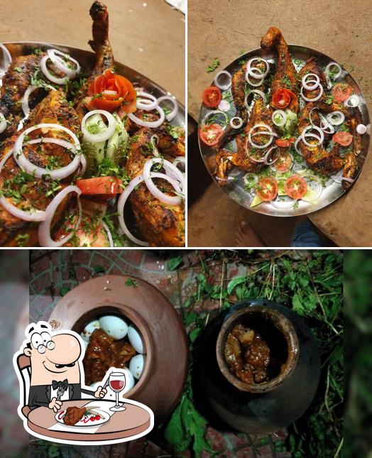 Pick meat dishes at Rutuparn homestay