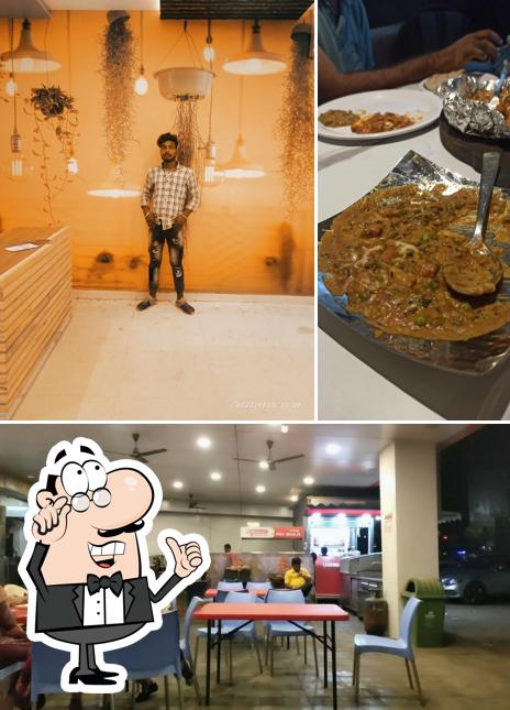 Among various things one can find interior and food at Shree Mahakali Restaurant