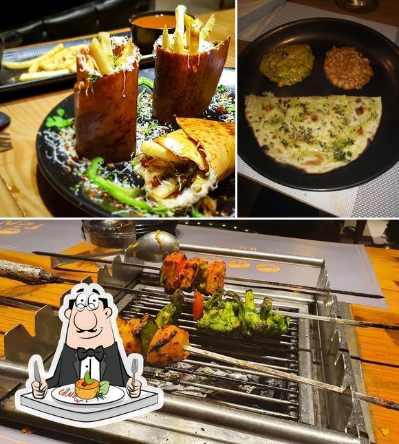 Food at TEN 11 Lounge