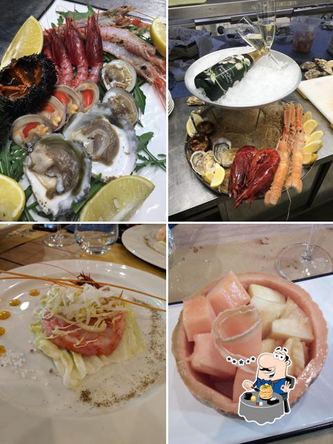 Platti al Trattoria Il Marinaio