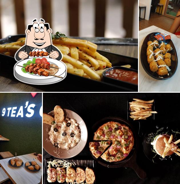 Food at 9 Tea's Cafe