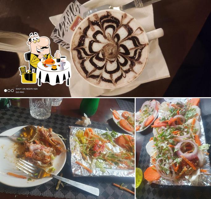 Food at Black House Cafe