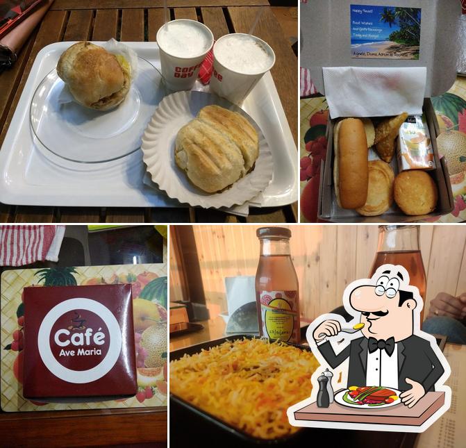 Food at Café Ave Maria- Taleigao