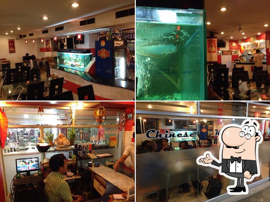 Take a seat at one of the tables at Canton