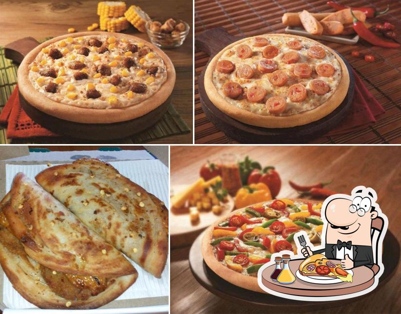 Order various types of pizza