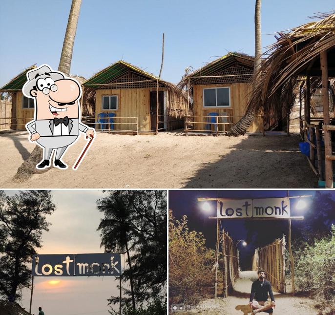 The exterior of Lost Monk Restaurant