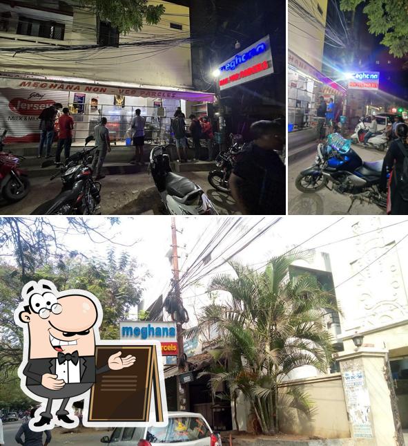 Check out the exterior of Meghana Non-Veg Parcels