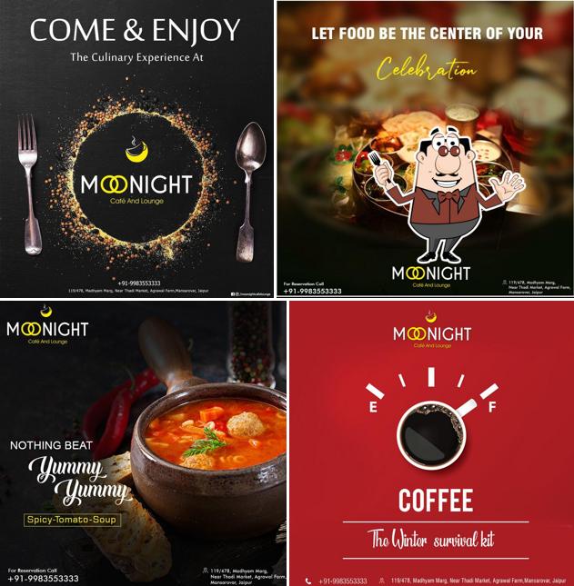 Meals at Moon Night Cafe & Lounge