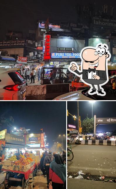 The picture of PUNJABI VAISHNO DHABA’s exterior and food