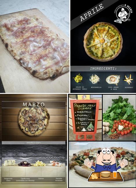 Platti al Pizzeria D'Asporto 'Santa Maria' (Zevio) di Sprea