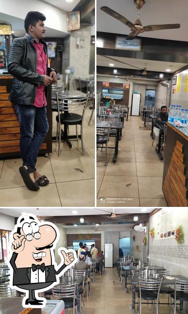 The interior of Hyderabad food court