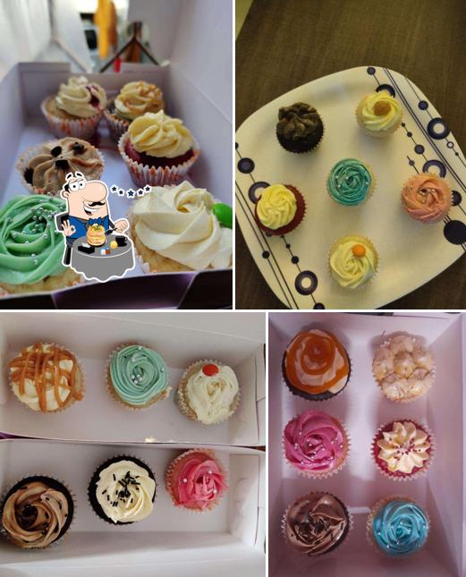 Food at V's Cupcakes