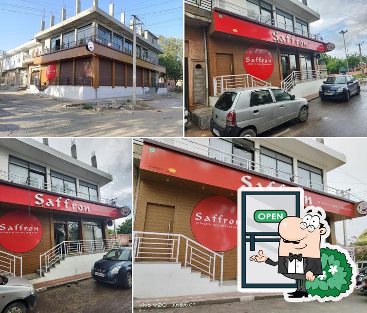 The exterior of Saffron